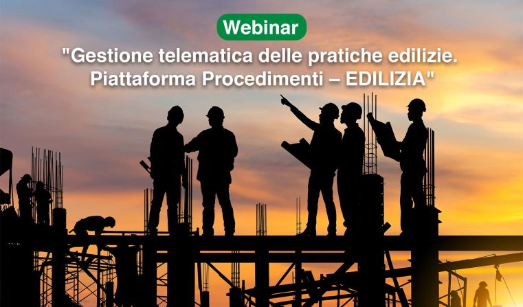 Immagine delle evento: Gestione telematica delle pratiche edilizie